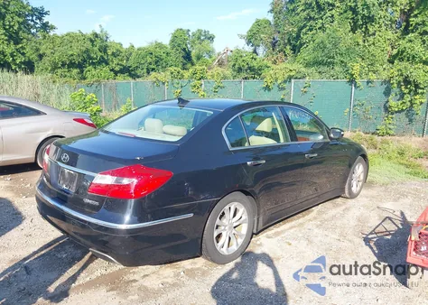 2012 Hyundai Genesis 3.8 из США, поврежденный, VIN KMHGC4DD3CU201622